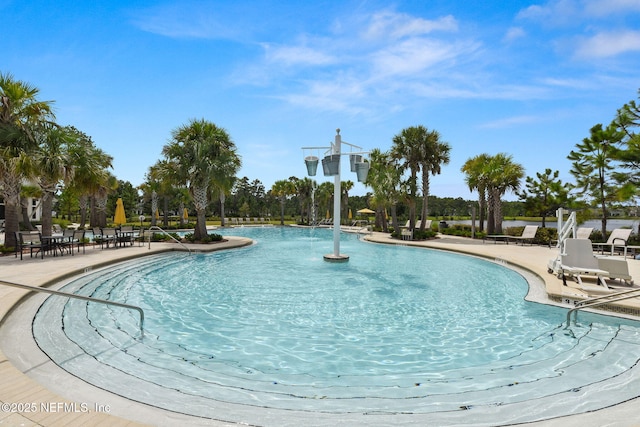 328 Clarys Run, Saint Augustine, FL 32092 - community pool featuring a patio area