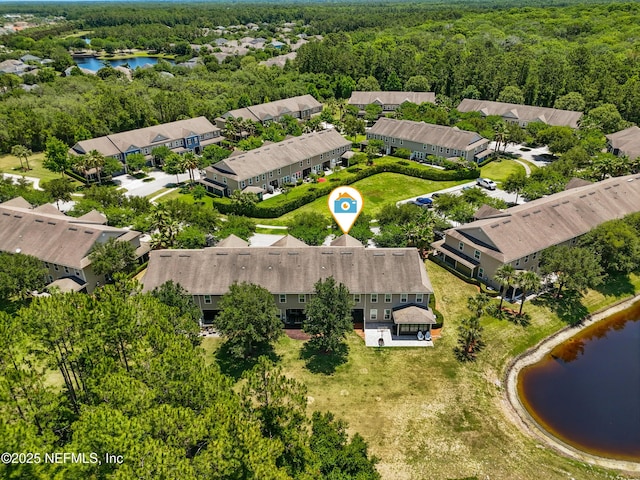 194 Magnolia Creek Walk, Ponte Vedra, FL 32081 - aerial view of residential area with a nearby body of water and a forest