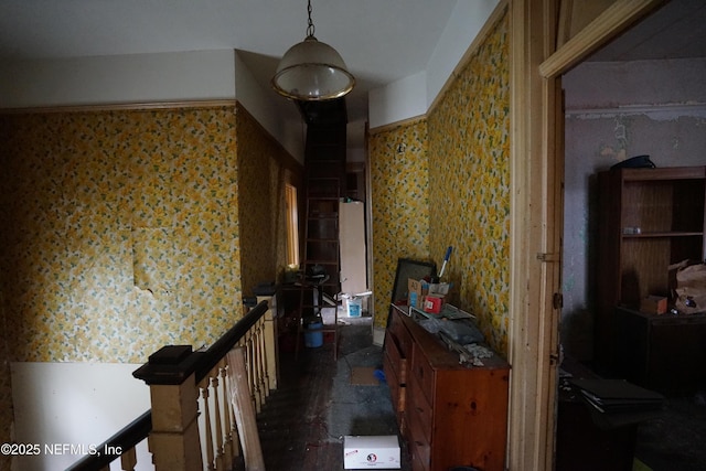 223 E 6th St, Jacksonville, FL 32206 - hall with an upstairs landing