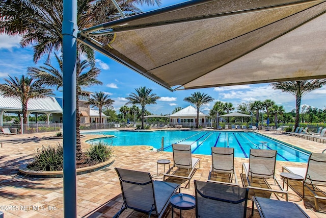 267 Ash Breeze Cv, Saint Augustine, FL 32095 - community pool with a patio area