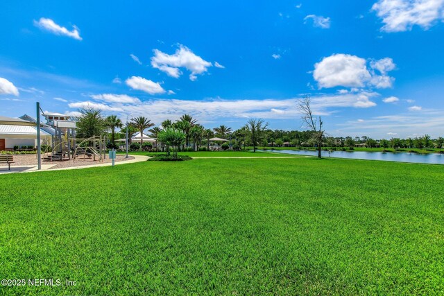 267 Ash Breeze Cv, Saint Augustine, FL 32095 - view of green lawn with a water view