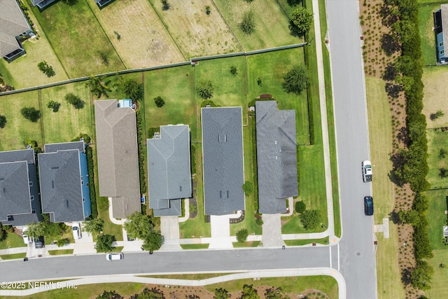 32 Mosaic Park Ave, Saint Augustine, FL 32092 - aerial perspective of suburban area featuring property parcel outlined
