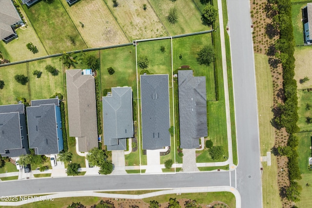 32 Mosaic Park Ave, Saint Augustine, FL 32092 - aerial perspective of suburban area featuring property boundaries highlighted