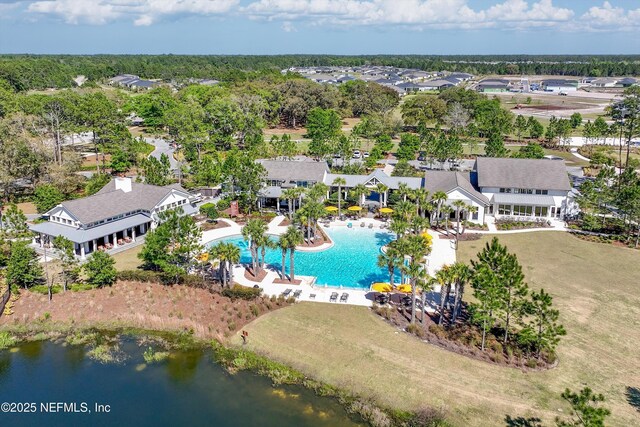 32 Mosaic Park Ave, Saint Augustine, FL 32092 - drone / aerial view of a pool