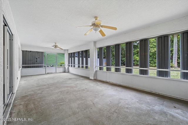 30 Patuxent Ln, Palm Coast, FL 32164 - unfurnished sunroom featuring a ceiling fan