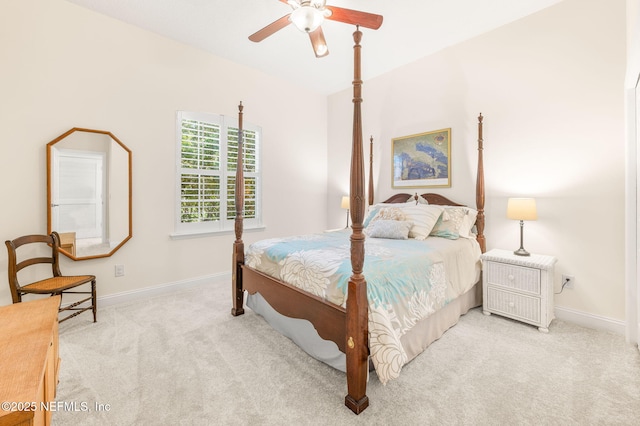 1460 Atlantic Breeze Way, Ponte Vedra Beach, FL 32082 - carpeted bedroom with baseboards and ceiling fan