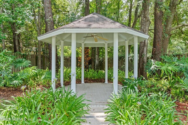 595 Glasgow Ct, Orange Park, FL 32073 - view of outbuilding featuring a gazebo