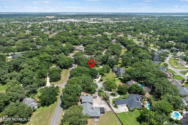 595 Glasgow Ct, Orange Park, FL 32073 - aerial view of property and surrounding area