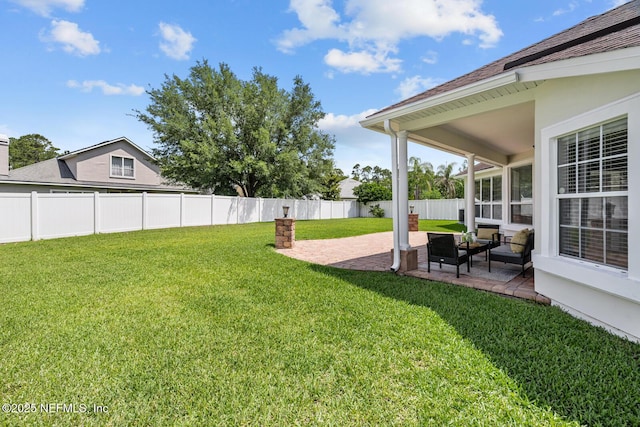 13759 Wingfield Pl, Jacksonville, FL 32224 - view of yard featuring a patio