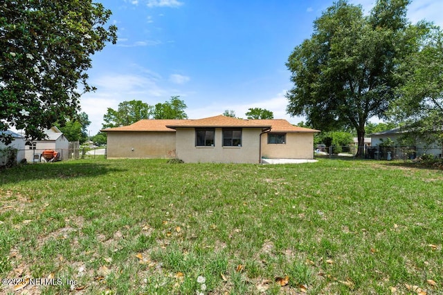 1169 Tumbleweed Dr, Orange Park, FL 32065 - back of property with stucco siding