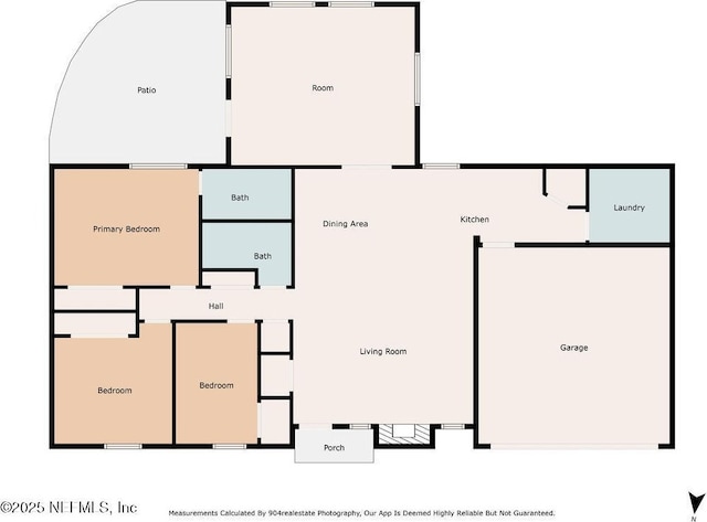 1169 Tumbleweed Dr, Orange Park, FL 32065 - floor plan / room layout