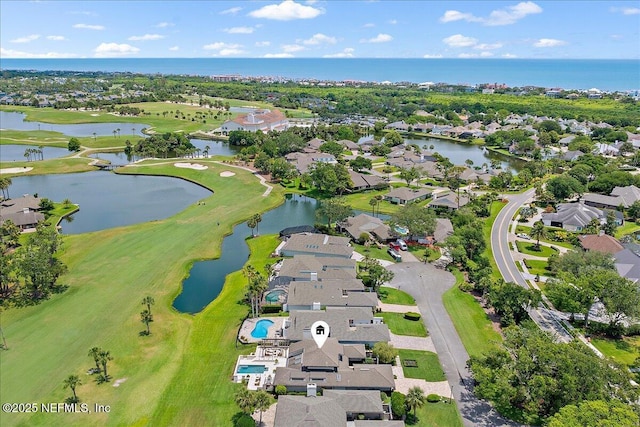 57 Village Walk Dr, Ponte Vedra Beach, FL 32082 - aerial view of property and surrounding area featuring nearby suburban area and a nearby body of water