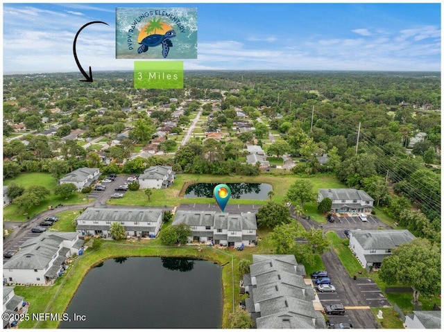 15 Ponte Vedra Ct Unit C, Ponte Vedra Beach, FL 32082 - aerial view of residential area featuring a large body of water