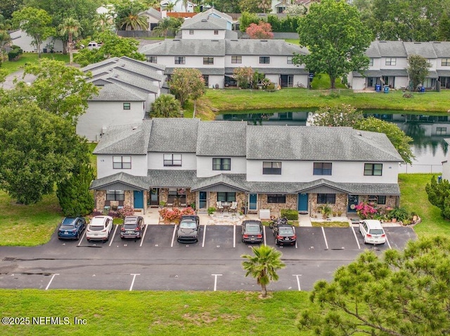 15 Ponte Vedra Ct Unit C, Ponte Vedra Beach, FL 32082 - aerial perspective of suburban area featuring a large body of water