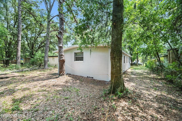 4357 Trenton Dr S, Jacksonville, FL 32209 - view of home's exterior with stucco siding