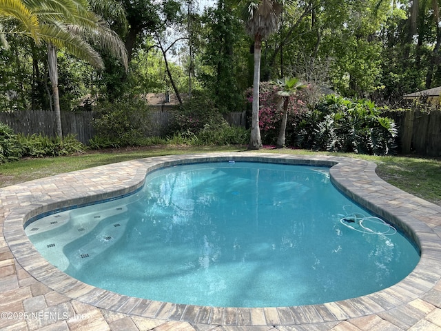 12753 Burning Tree Ln W, Jacksonville, FL 32223 - view of pool with a fenced backyard