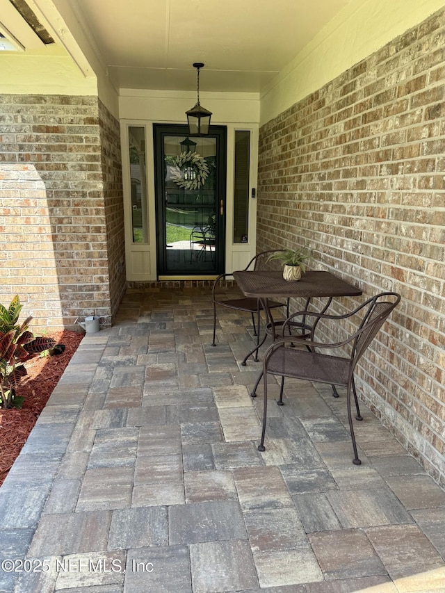 12753 Burning Tree Ln W, Jacksonville, FL 32223 - entrance to property with brick siding
