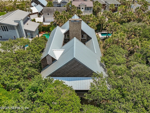 1927 Beachside Ct, Atlantic Beach, FL 32233 - aerial view of residential area