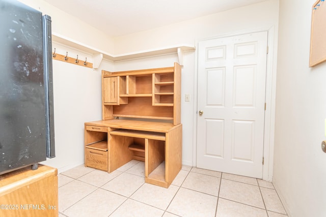 6645 Elvin Starling Rd, Macclenny, FL 32063 - unfurnished office with light tile patterned floors and baseboards