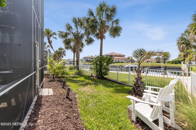 2695 Morning Light Ct, Flagler Beach, FL 32136 - view of yard featuring a water view and a residential view