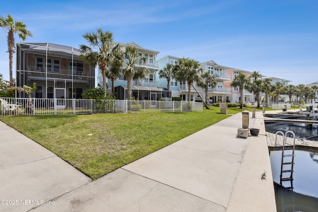 2695 Morning Light Ct, Flagler Beach, FL 32136 - view of community featuring a residential view