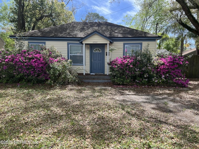 4522 Kingsbury St, Jacksonville, FL 32205 - view of front facade featuring a shingled roof