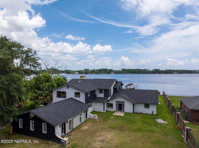 8063 Appian Way, Jacksonville, FL 32208 - view from above of property with a large body of water