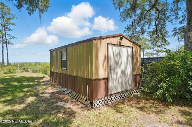 1205 Eagle Bend Ct, Jacksonville, FL 32226 - view of shed with fence