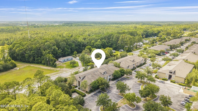 2615 Golden Lake Loop, Saint Augustine, FL 32084 - aerial view of a heavily wooded area