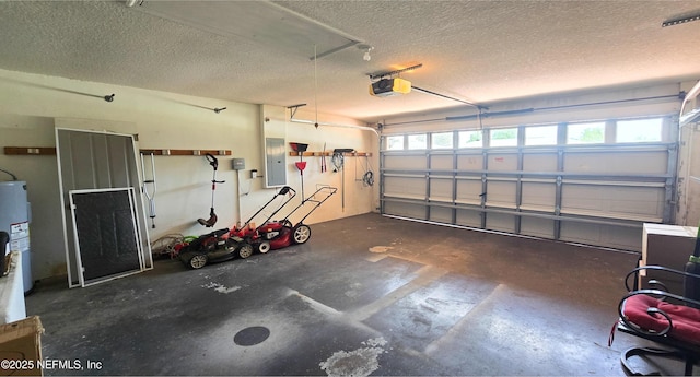 10031 SW 62nd Cir, Ocala, FL 34476 - garage with a garage door opener and water heater