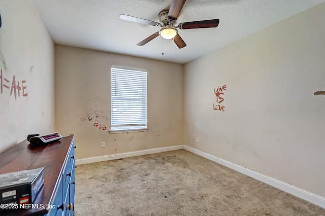 1071 Wetland Ridge Cir, Middleburg, FL 32068 - unfurnished office featuring carpet flooring, ceiling fan, and baseboards