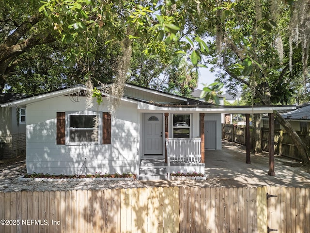 2210 Lamee Ave, Jacksonville, FL 32207 - view of front of property with a deck