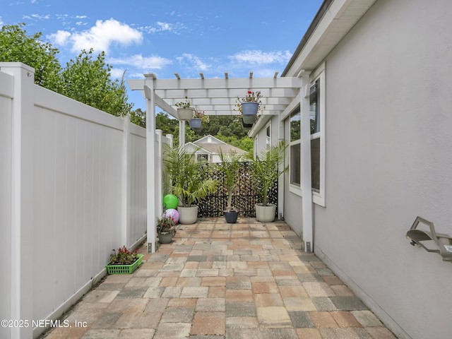 258 Fox Water Trl, Saint Augustine, FL 32086 - view of patio / terrace with a pergola