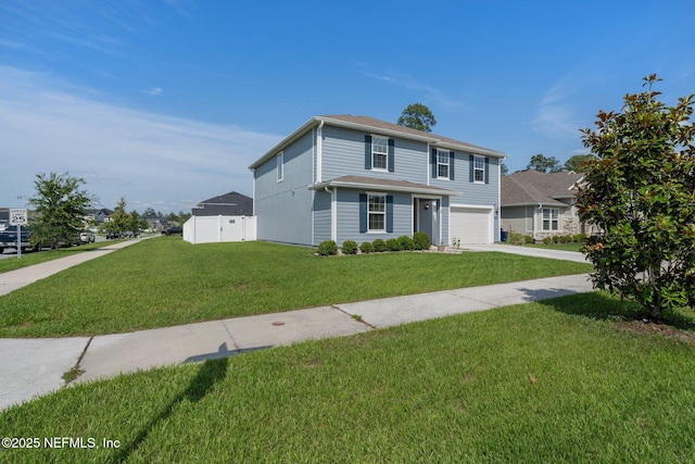 2522 Lantana Ln, Green Cove Springs, FL 32043 - traditional home with concrete driveway and a garage