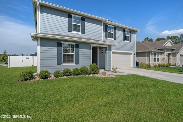 2522 Lantana Ln, Green Cove Springs, FL 32043 - traditional-style home featuring an attached garage and driveway