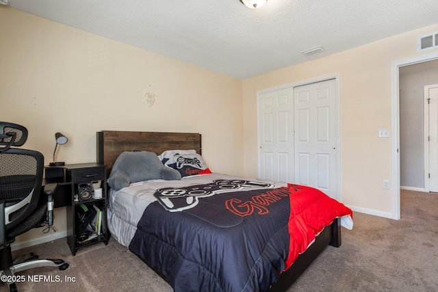 2522 Lantana Ln, Green Cove Springs, FL 32043 - carpeted bedroom featuring a closet and baseboards