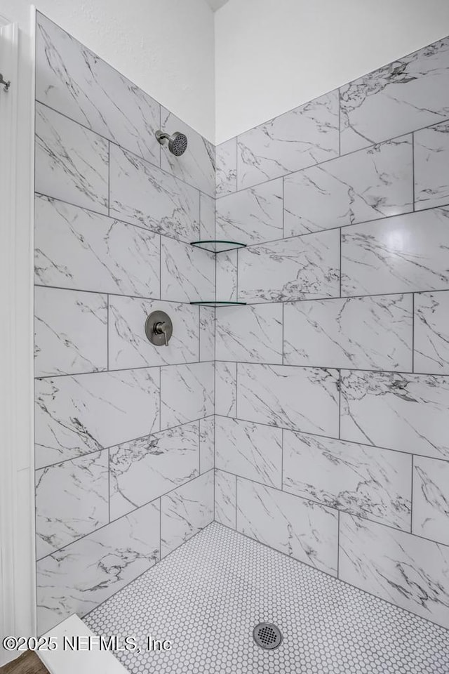 4410 Vicki St, Hastings, FL 32145 - full bathroom with a tile shower