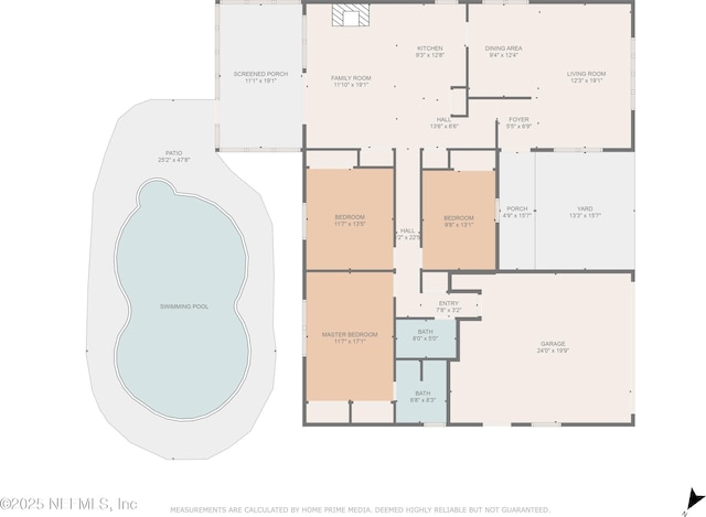 4923 Lofty Pines Cir E, Jacksonville, FL 32210 - home floor plan