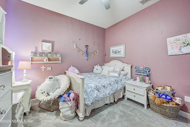 3051 Paddle Creek Dr, Green Cove Springs, FL 32043 - bedroom featuring carpet flooring, a ceiling fan, and baseboards