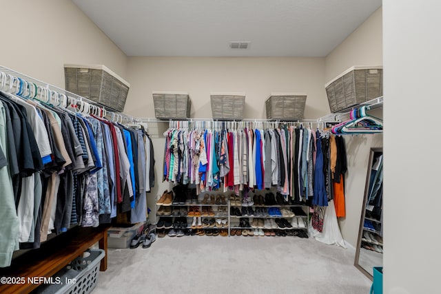 222 River Mist Dr, Saint Augustine, FL 32095 - walk in closet featuring carpet floors