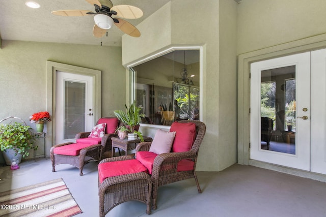 166 Mount Royal Ave, Crescent City, FL 32112 - sunroom / solarium featuring vaulted ceiling, plenty of natural light, and carpet flooring