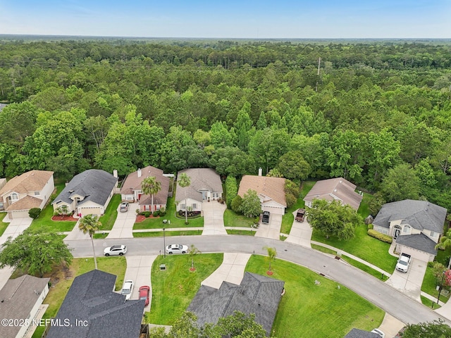 1494 Cedar Grove Ter, Fleming Island, FL 32003 - aerial perspective of suburban area with a forest