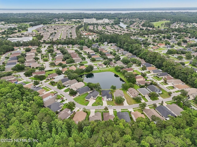 1494 Cedar Grove Ter, Fleming Island, FL 32003 - view of property location with a large body of water and nearby suburban area
