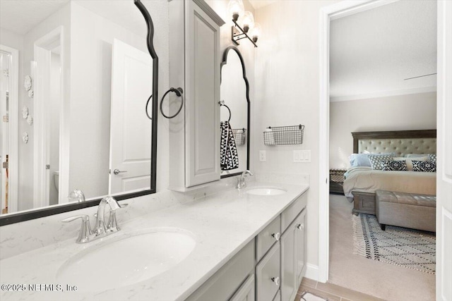 710 Stillwater Blvd, Saint Johns, FL 32259 - bathroom with double vanity and ensuite bath