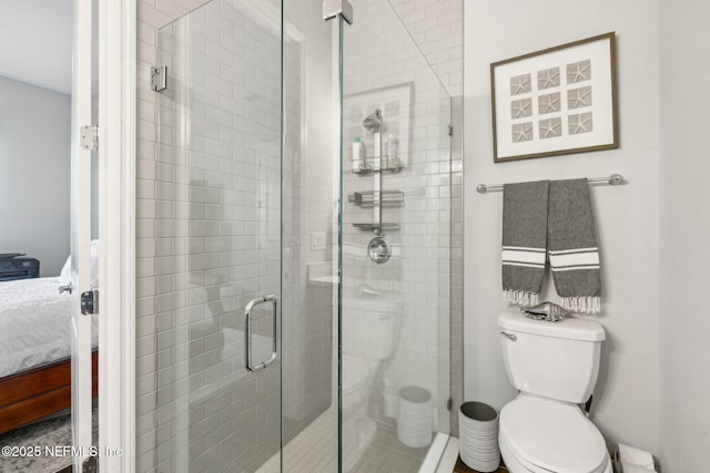 244 Caribbean Pl, Saint Johns, FL 32259 - full bathroom with ensuite bathroom, a stall shower, and toilet