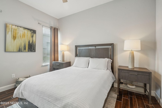 244 Caribbean Pl, Saint Johns, FL 32259 - bedroom with wood finished floors, baseboards, and ceiling fan