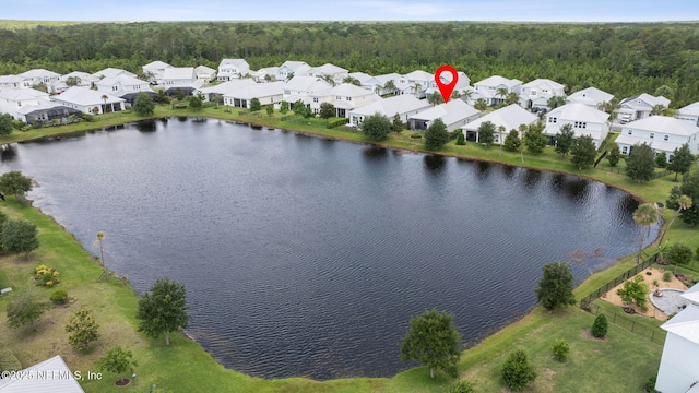 244 Caribbean Pl, Saint Johns, FL 32259 - view of property location featuring a nearby body of water, nearby suburban area, and a forest