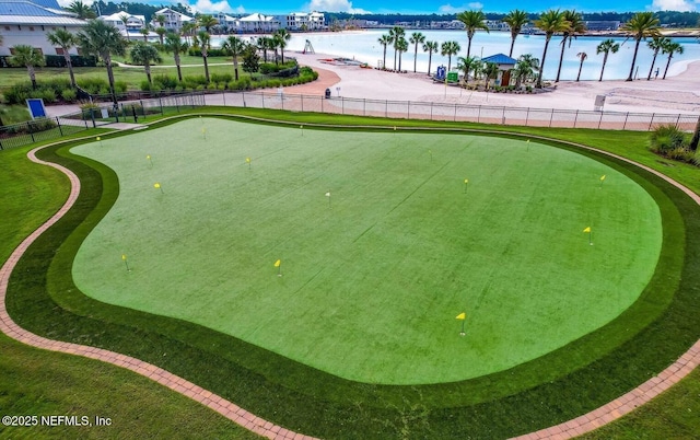 244 Caribbean Pl, Saint Johns, FL 32259 - view of home's community featuring an area to practice putting and a water view
