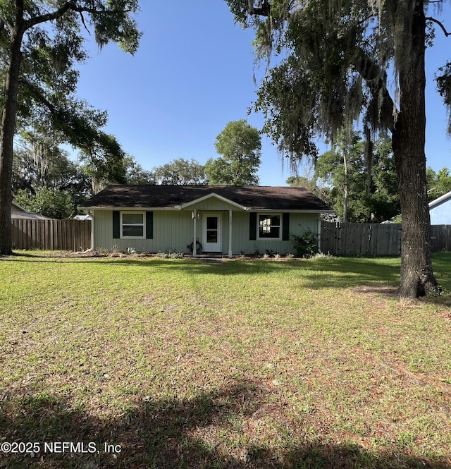 117 Eliam Rd, Melrose, FL 32666 - view of single story home