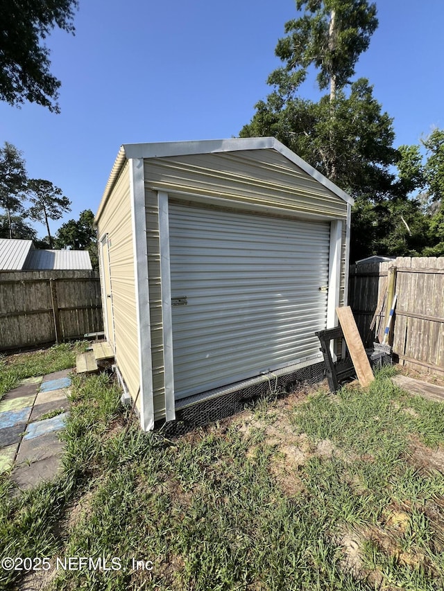 117 Eliam Rd, Melrose, FL 32666 - view of garage